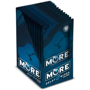 More Delay Wipes box